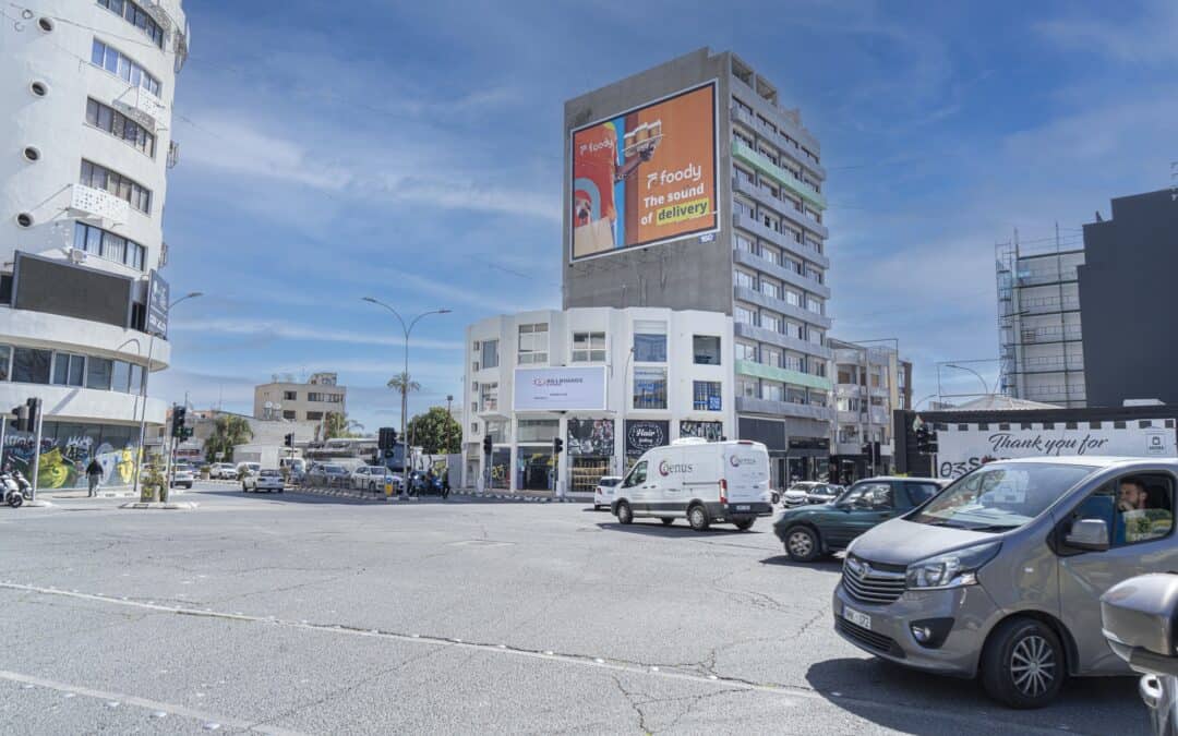 Billboard Advertising for Cyprus’s Food Delivery Industry