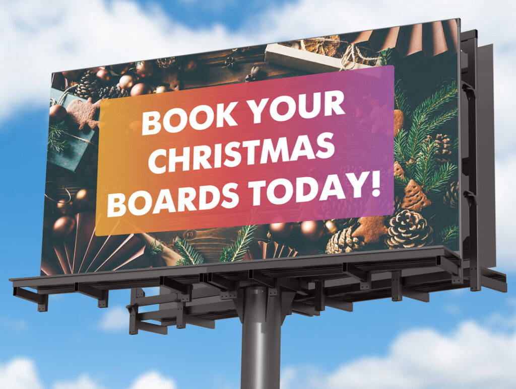 Festive Billboard advertising