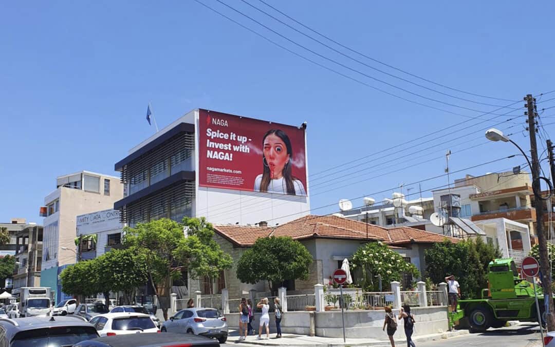 Elevating Fintech in Cyprus: Billboard Brilliance Unleashed