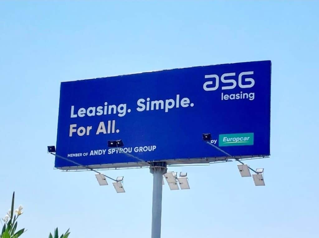 ASG Leasing Billboard Printing