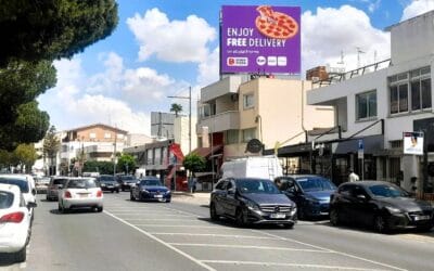 The Power of Billboards for Food & Beverage Marketing in Cyprus