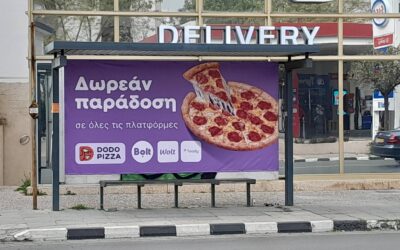 Dodo Pizza OOH Campaign in Cyprus: Taking Over the Streets